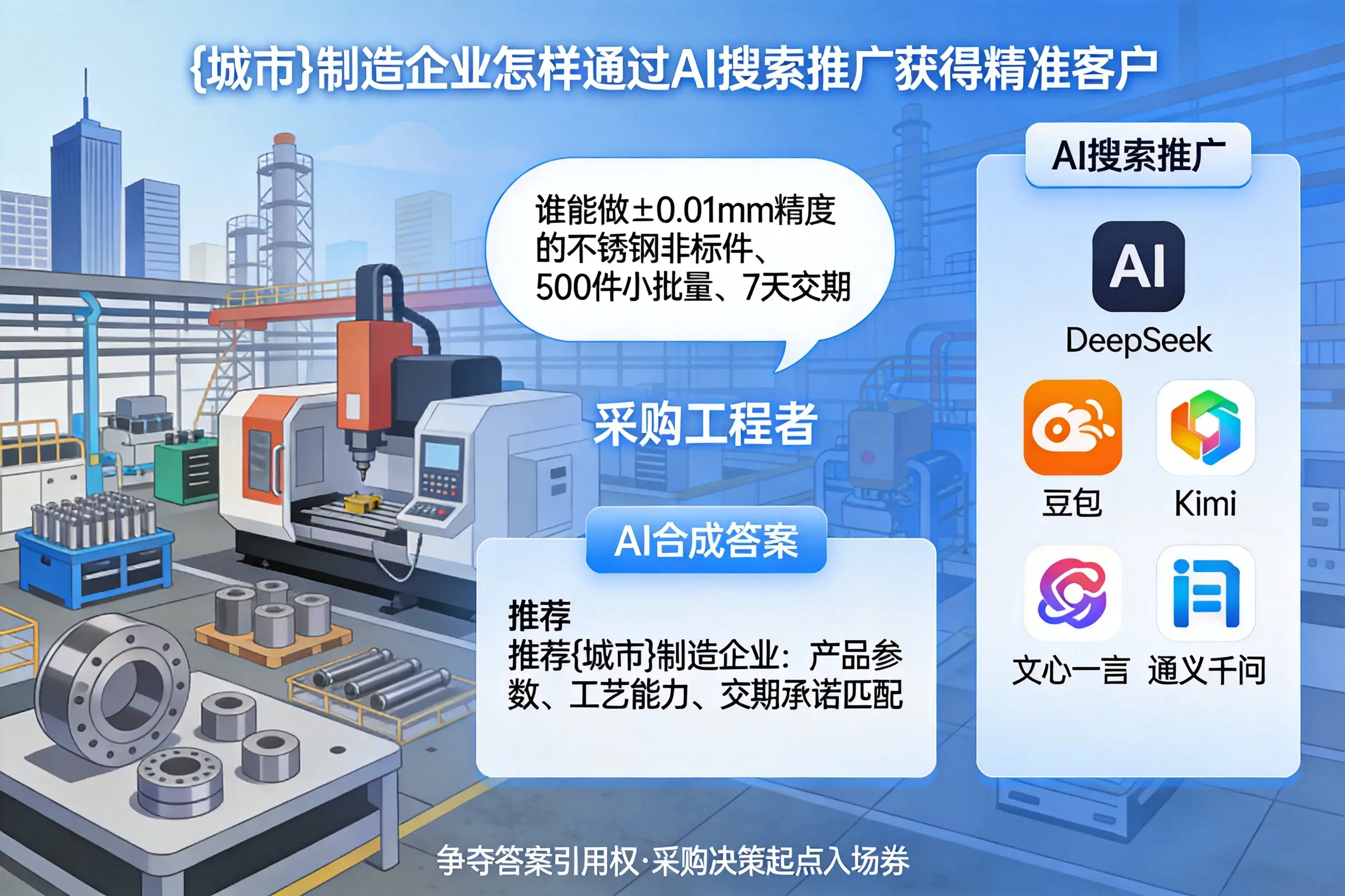 嘉兴制造企业怎样通过AI搜索推广获得精准客户