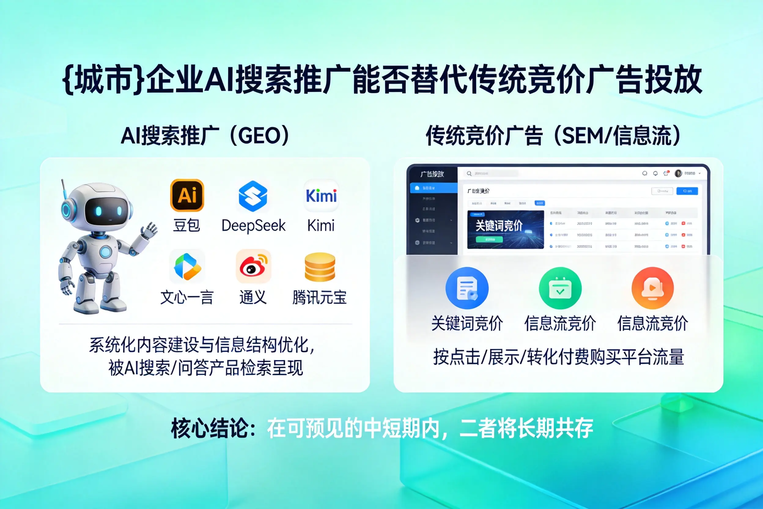 嘉兴企业AI搜索推广能否替代传统竞价广告投放