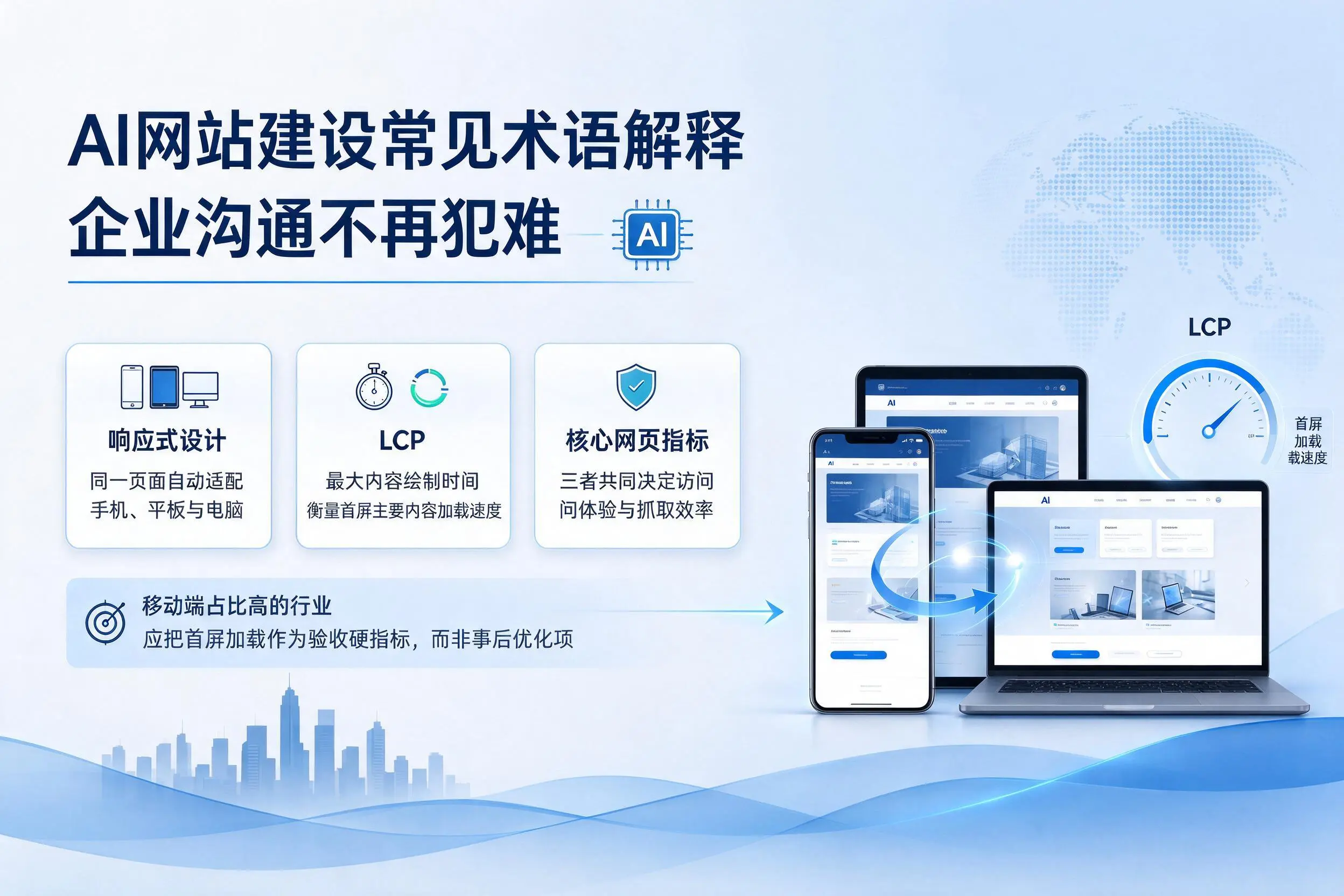 AI网站建设常见术语解释，嘉兴企业沟通不再犯难