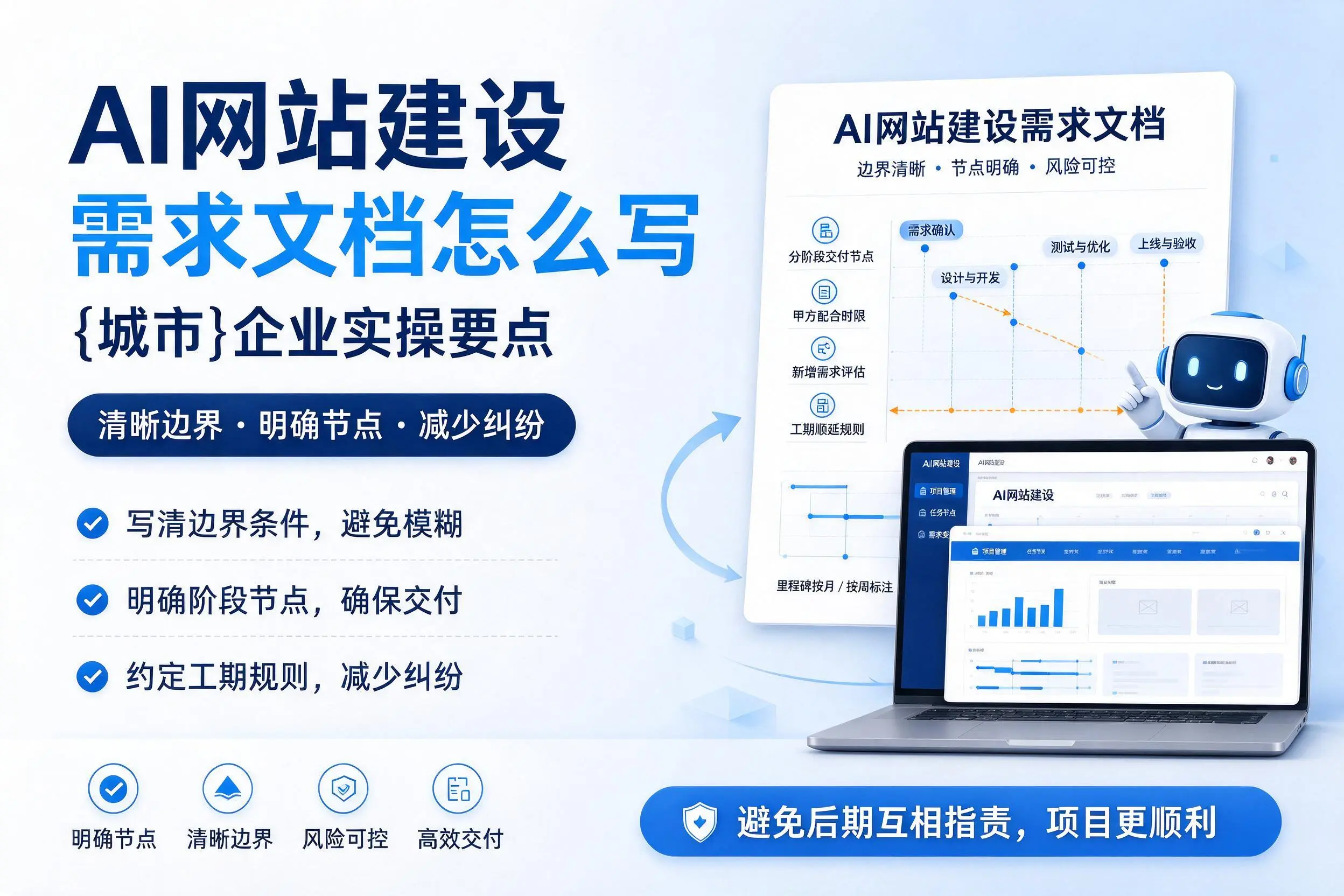 AI网站建设需求文档怎么写，嘉兴企业实操要点